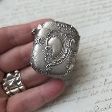 Pyrogène Ancien XIXè en Argent Massif Rocaille Poinçon Tête De Sanglier Vesta