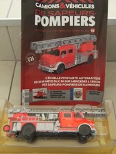CAMIONS SAPEURS POMPIERS N°53  EPA 30M Metz sur Mercedes-Benz L1519 Hachette