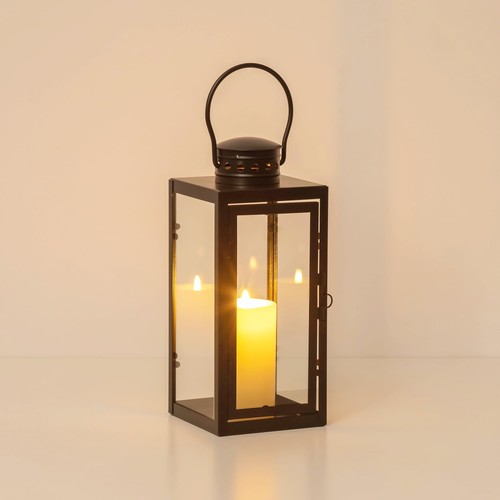 Lanterne décorative noire