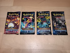 artset de 4 boosters pokemon