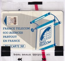 VARIETE TELECARTE LOGO .. 50U Te25B SC4AB AE T6 PE.19450 NSB/NEUVE C.10€