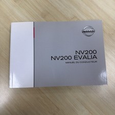 MANUEL CONDUCTEUR Nissan NV200