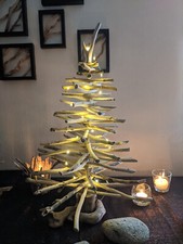 Sapin de Noël en Bois Flotté