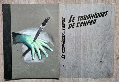 Rare gouache originale michel - originale,