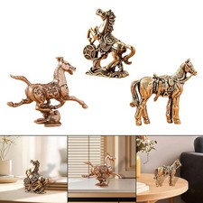 Statue de cheval en laiton