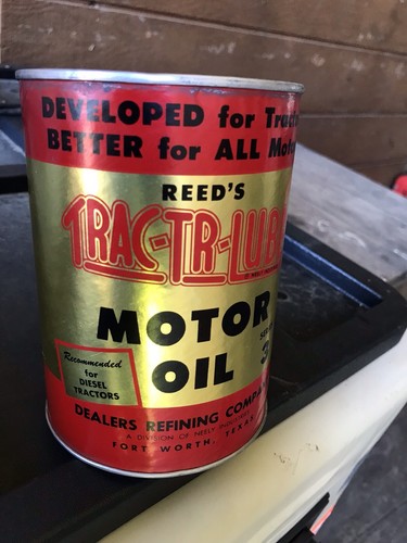 Vintage reeds trac lube oil - vintage,