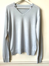 Pull Homme Bleu Ciel Taille M Bamboo & Coton Devred état quasi Neuf