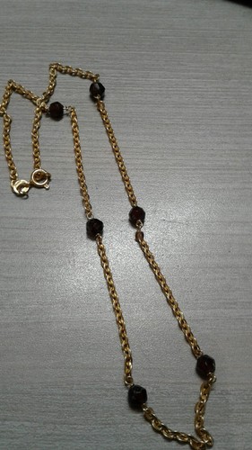 18k 750 gold - , necklace,