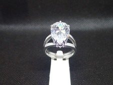 Bague en Or blanc 750/ème  de