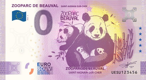 Billet souvenir 2025 - billet, france