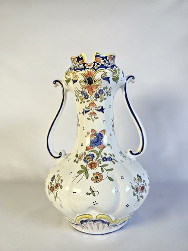 Magnifique vase desvres - en,
