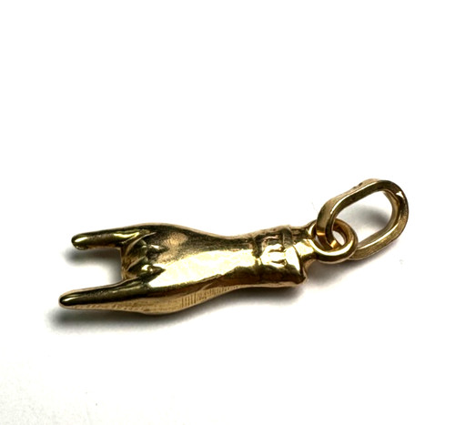 Pendentif porte bonheur - porte-bonheur, main