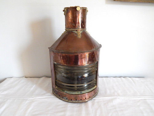 Ancienne grande lampe - ancienne,