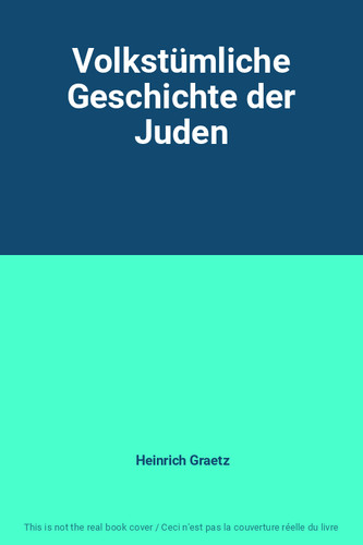 Volkstümliche geschichte der - geschichte,