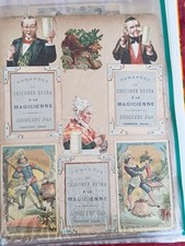 104  images chromos ou decoupis années 1900