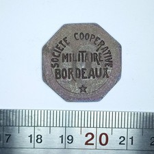 Jeton 10 Centimes –Société