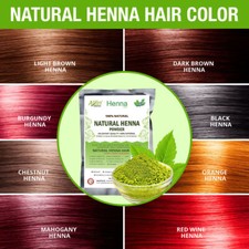 Henna Hair color mehndi For Men & Women 100% Chemical Free, Organic & Natural