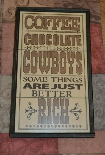 Coffee chocolate cowboys - cowboys, some