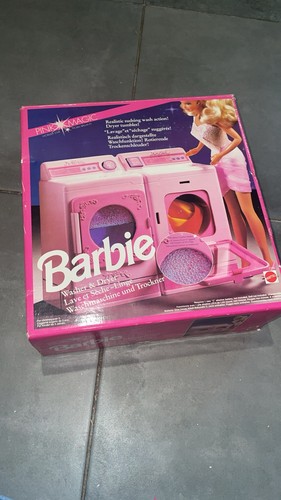 Boîte barbie machine laver - barbie,