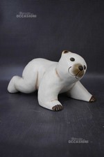 Thun Ours Blanc En Céramique