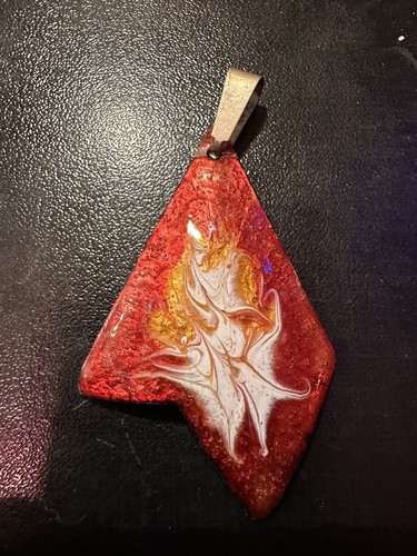 Job rare pendentif emaillée - rare,