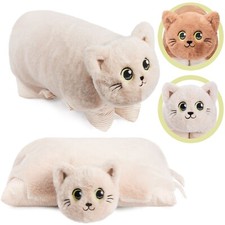 2in1 Chat Peluche et Coussin
