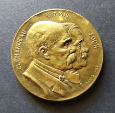 Médaille WW1 Clemenceau et