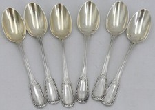 Puiforcat, 6 cuillères à