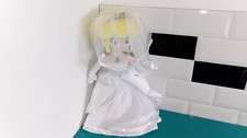 0308258 Peluche super mario odyssey 2018 SAN-EI 35cm princesse peach robe mariée