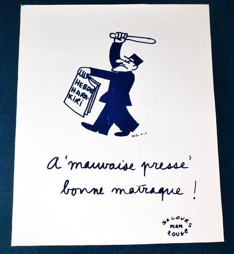 Wolinski mauvaise presse - wolinski, "a