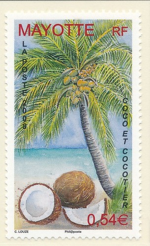 Timbre mayotte 209 neuf sans - timbre, 209**