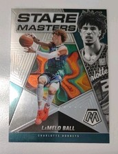 2021-22 Panini Mosaic Stare Masters #5 Lamelo Ball Charlotte Hornets