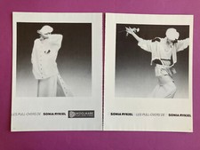 publicité Sonia Rykiel D. Issermann 1985 mode vintage 80s été presse collection