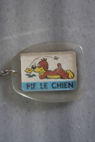 Ancien porte clé publicitaire - clé,