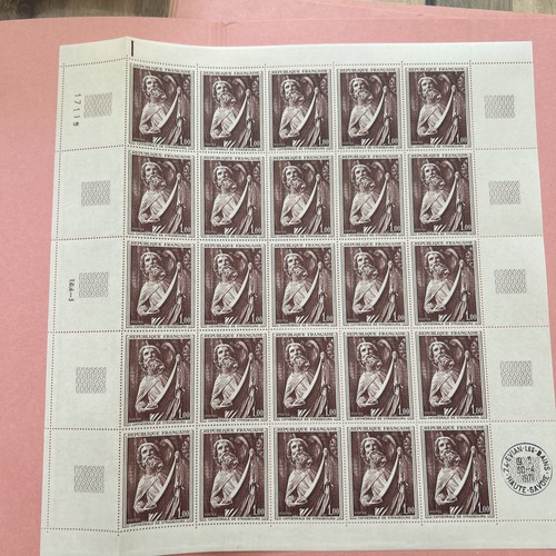 Planche timbres 1654 - 25,