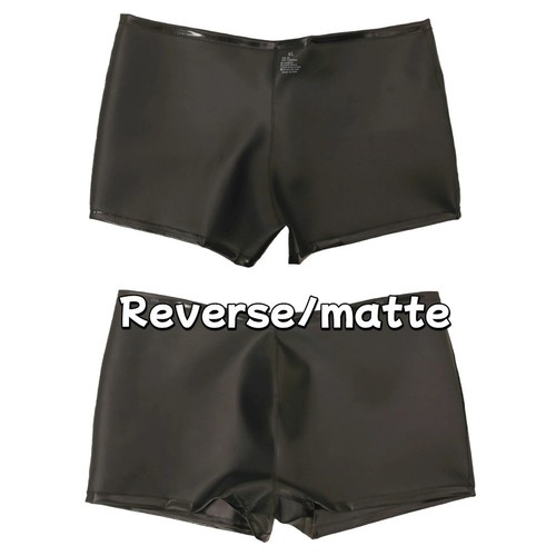 Boxer homme cuir verni