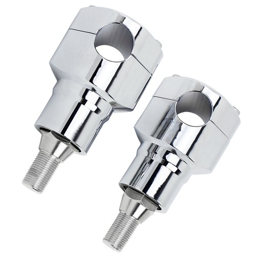 Chrome springer risers - chrome,