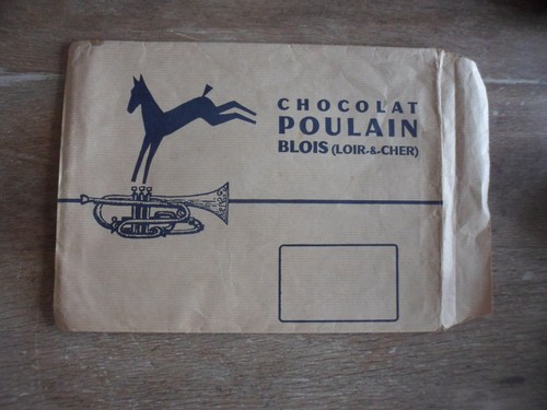 Enveloppe chocolat poulain 28 - enveloppe,