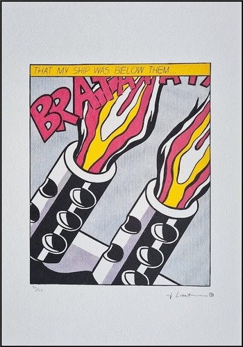 Roy lichtenstein comme - lichtenstein, i