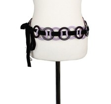 Armani Ceinture en velours à