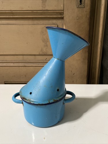 Ancien inhalateur bleu - ancien,