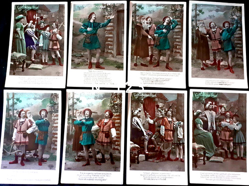 821 123 lot 9 cartes - de,