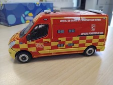 Renault Master Eligor 1/43 Camion Pompier Secour Aux Victimes Du Var ED-152-KM