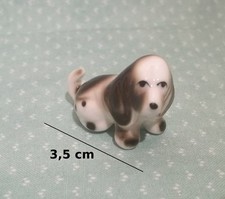 chien miniature en céramique