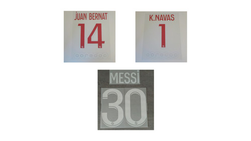 Messi navas bernat patch - -,