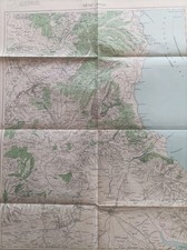 circa 1910 CARTE ÉTAT-MAJOR GRÈCE LARISSA LARISA