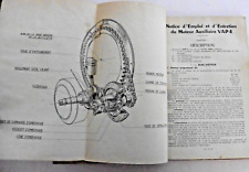 VAP 4 moteur auxiliaire vélo ancien, bici época, old bike, altes fahrrad