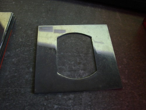Plaque finition simple en - plaque,
