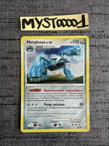 Carte pokémon metalosse - carte,
