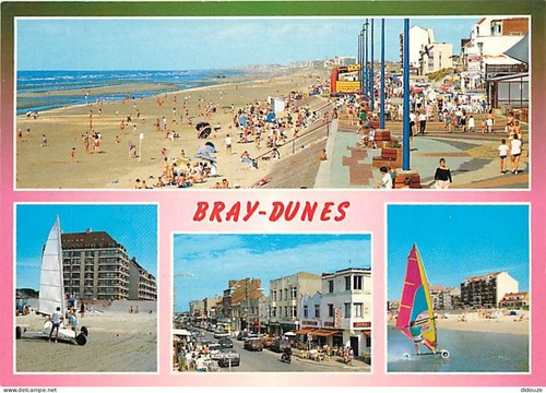 Carte postale bray - 59,